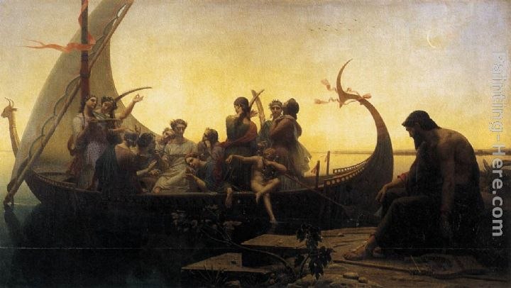 Charles Gleyre Evening or Lost Illusions